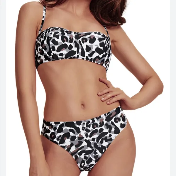 SIORO High‎ Waisted Bikini, Womens Swimsuits two piece Beach Swimwear Bathing - Image 3