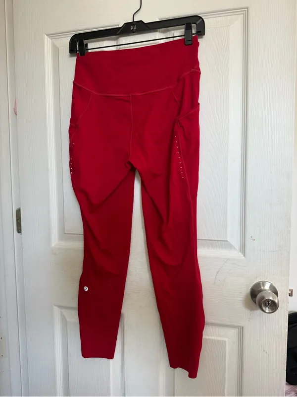 lululemon fast and free right in red - Image 4