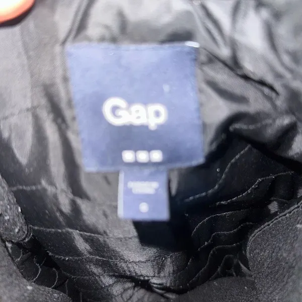 Gap wool business casual S professional black bomber coat - Image 4