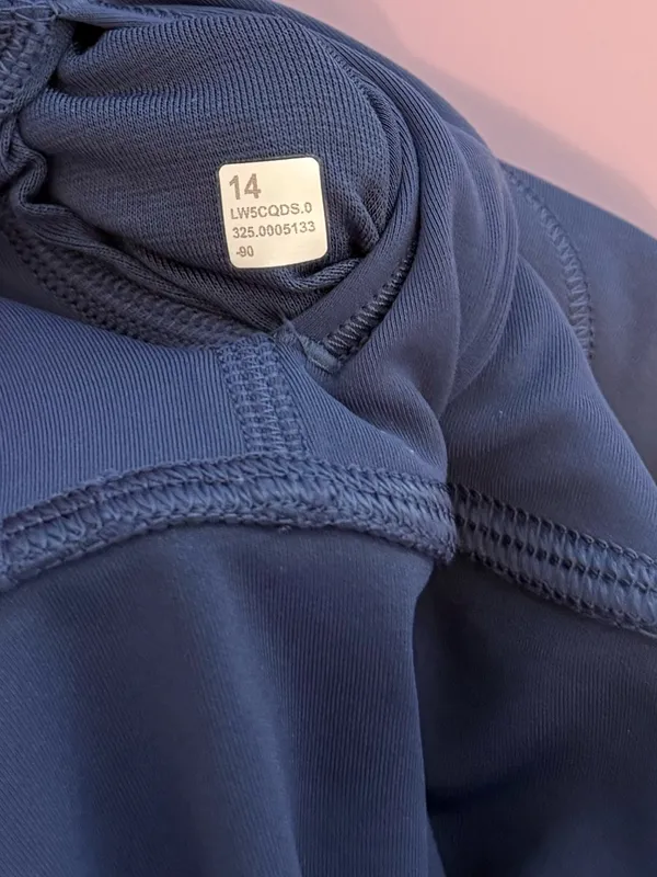 Lululemon Wunder Train High-Rise Tight 25" Blue‎ Twill - Image 7