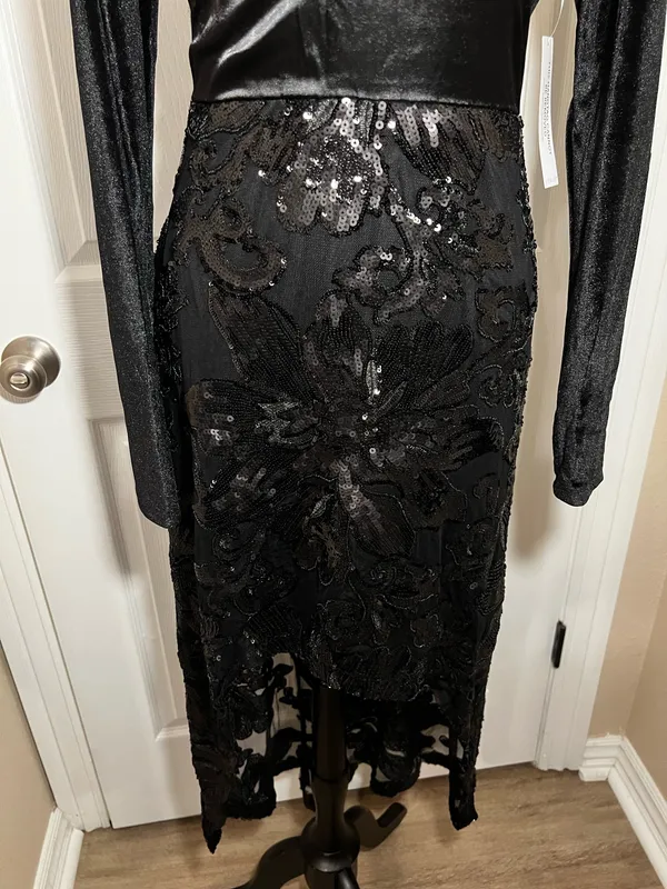 Venus Sexy black evening wedding guest dress - Image 7