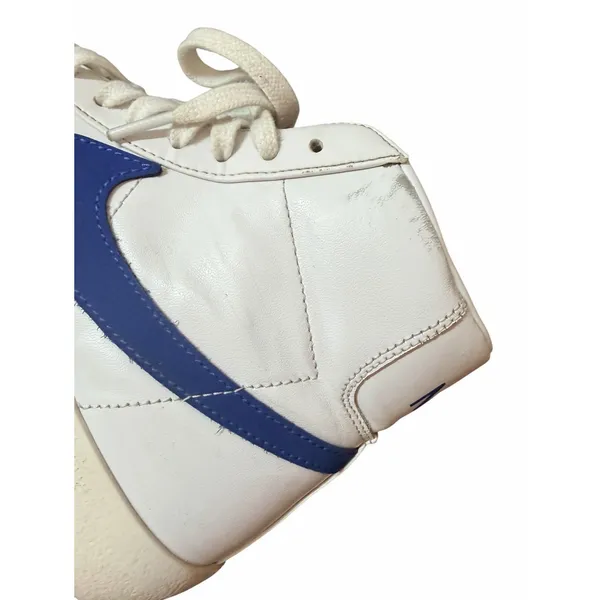 Nike Blazer Mid '77 Shoes Womens Size 8 White Blue Sneakers CZ1055-124 - Image 8