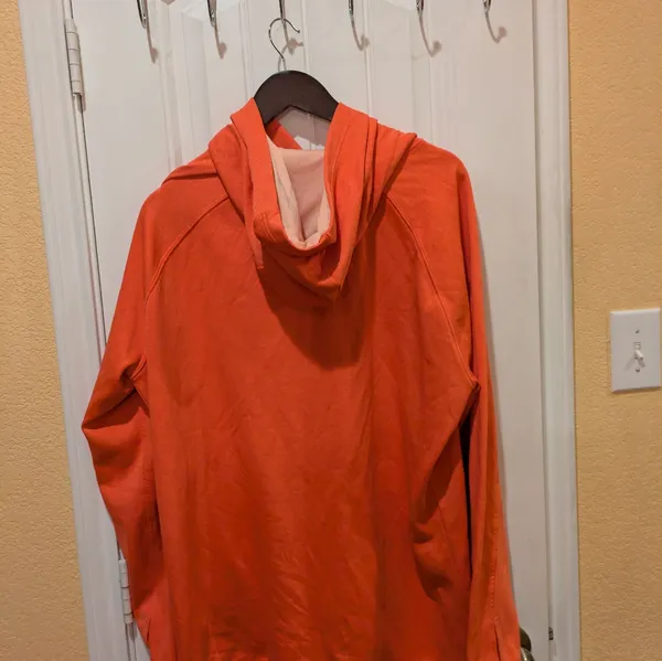 North Face Hoodie Pink Salmon Women’s size XXL - Image 11