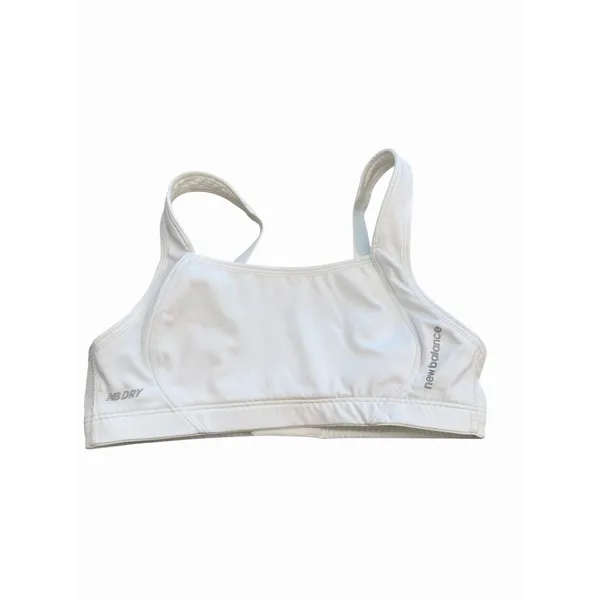 New Balance Breakthrough High Impact Sports Bra White 32B NWOT NB DRY Running - Image 11