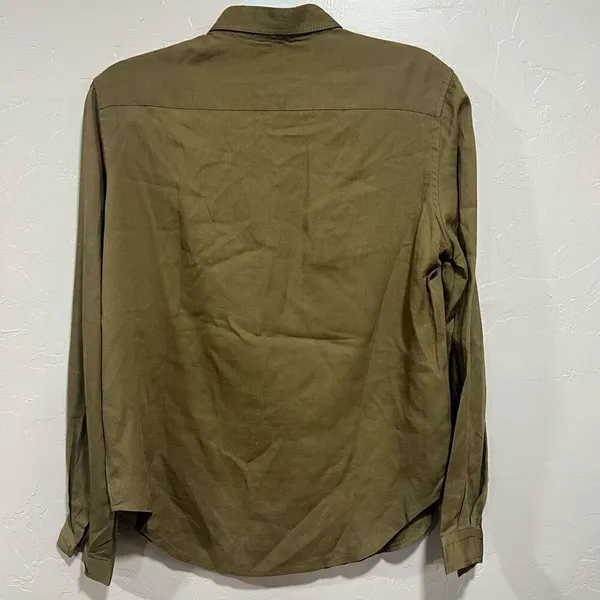 VINTAGE Gucci (1970’s) Military Button Down Top - Image 11