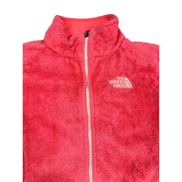 The North Face Osito Fleece Jacket Pink Full Zip Womens Small Soft Warm Coat - Image 2