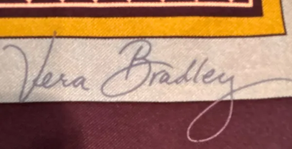 Vera Bradley | ladies square silk scarf.  - Image 7