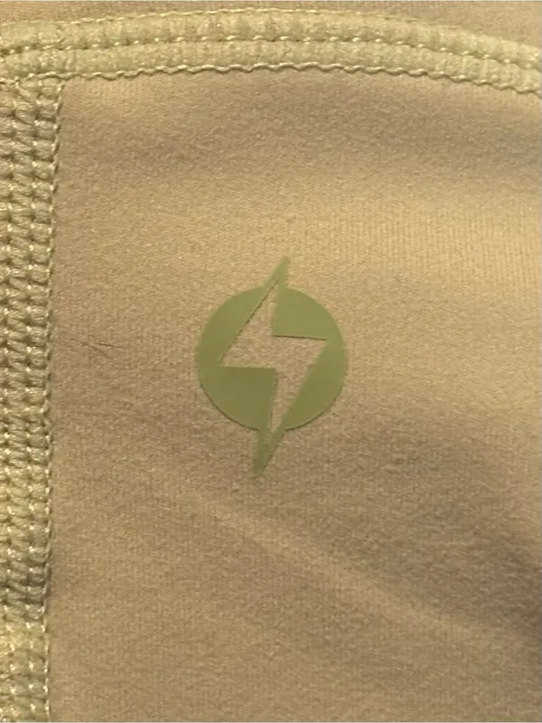 POPFLEX NWT Crisscross Hourglass Capri Leggings Pistachio Color Size Small - Image 5