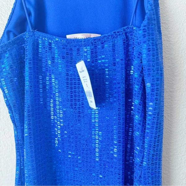 NWT Womens‎ small blue sequin dress - Image 3