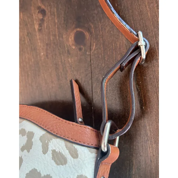 Born b.o.c.‎ Crossbody Bag Leopard Print Adjustable Strap Cheetah Purse Neutral - Image 8