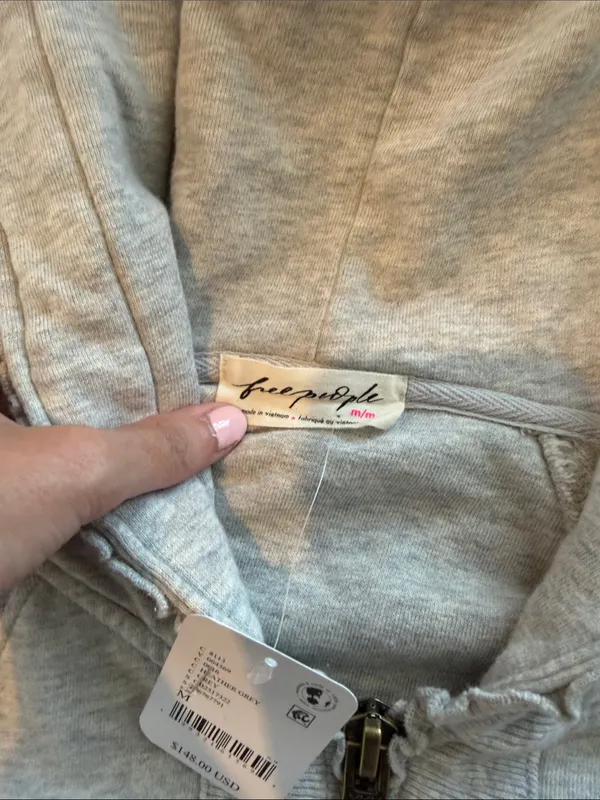Free People FP Movement Zip Front Hoodie - Image 2