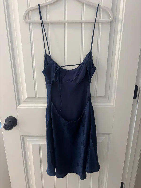 Princess Polly Navy Dress Mini - Image 2
