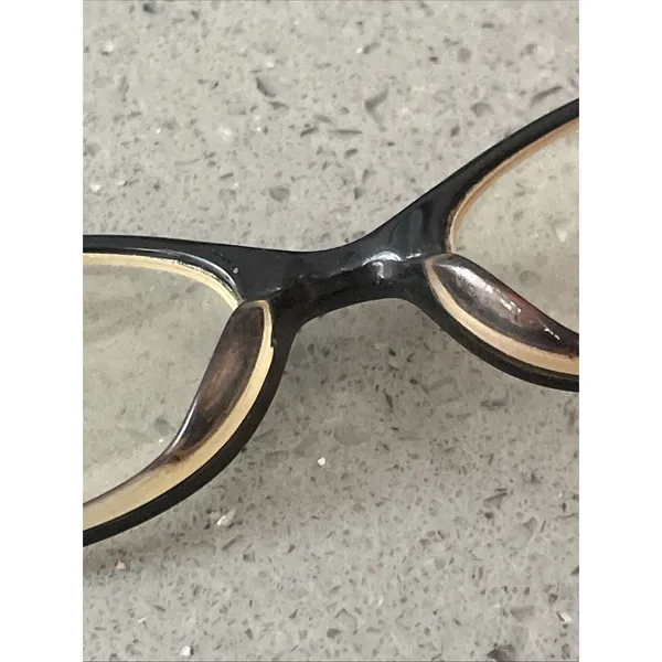 Nine West Eyeglasses Frames ONLY 48-17 130 Glasses P9U Black full rim round - Image 10