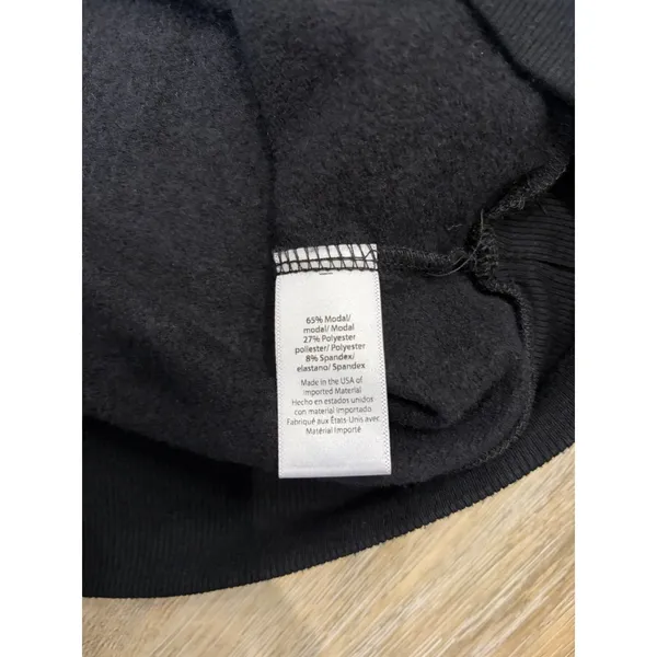 Beyond Yoga Women’s Small Black Pullover Sweatshirt Modal Blend Athleisure Cozy - Image 3