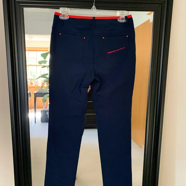 MACAW Navy Blue Lightweight Golf Pants Size 6 - Image 2