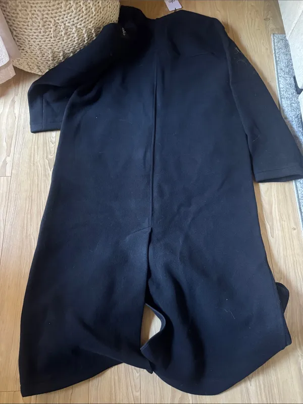 Alo Double Face Wool City Girl Long Coat - Image 4