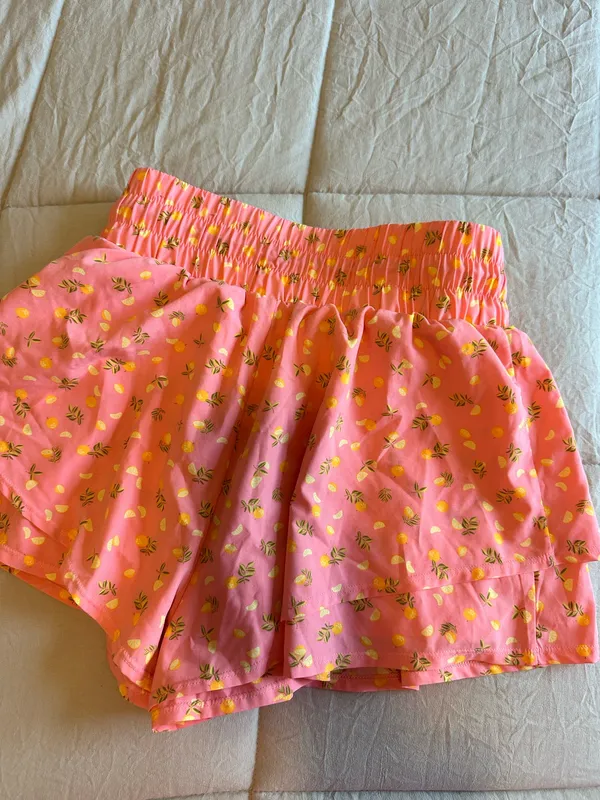 Target Joylab Orange Fruit Pattern Active Shorts - Image 3