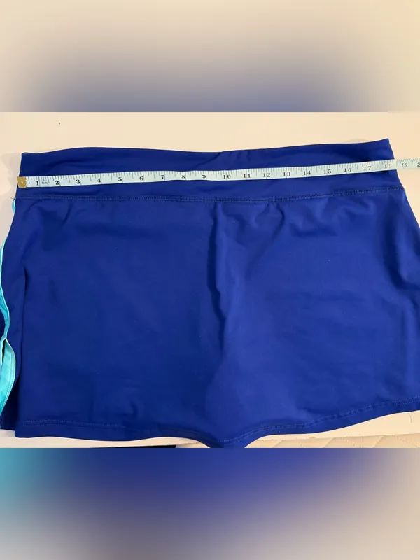 Champion Blue Athletic Skort with Teal Accents - Image 5
