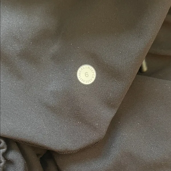 Black Drawstring Lululemon Pants - Image 2