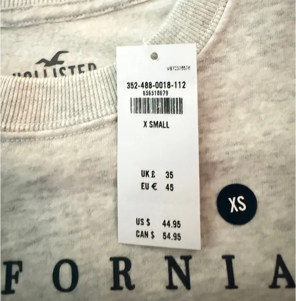 Hollister crew neck graphic - Image 5
