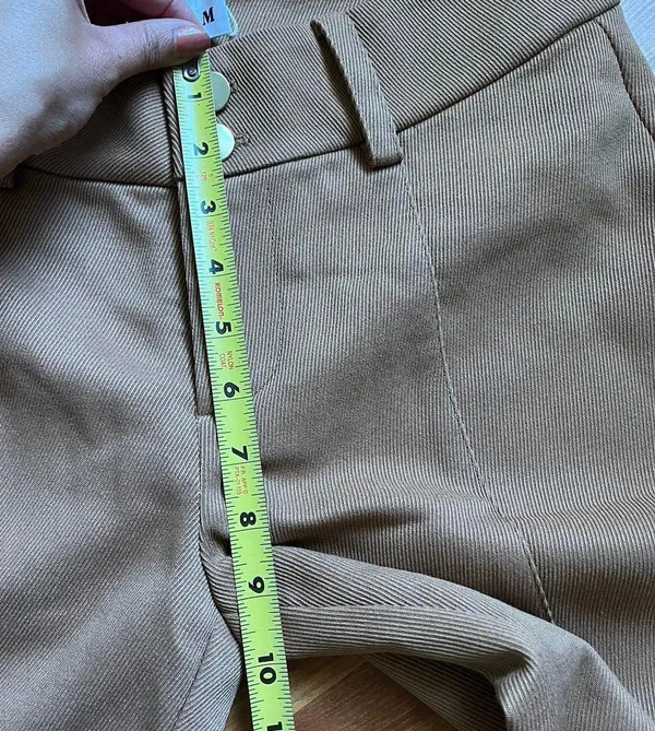 Tiger Mist Tan Twill Trouser Pants - Image 7