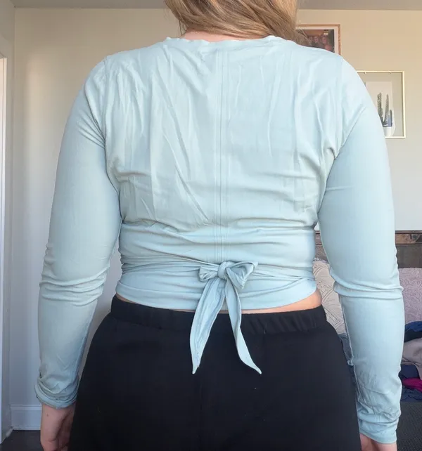 Lululemon Time To Restore Long Sleeve Wrap Top - Image 2