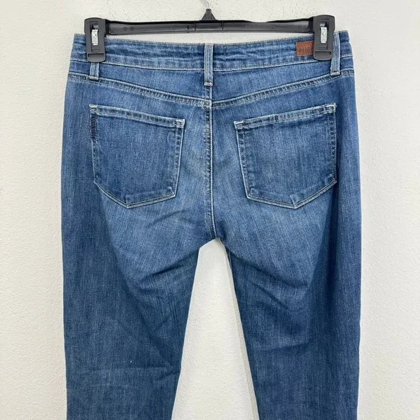 Paige Jimmy Jimmy Skinny Jeans Women's Size 27 Dark Wash Denim‎ Jeans Casual - Image 7
