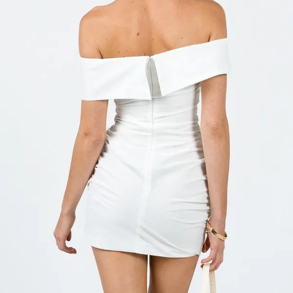 Princess Polly Women's White Dress - Image 2