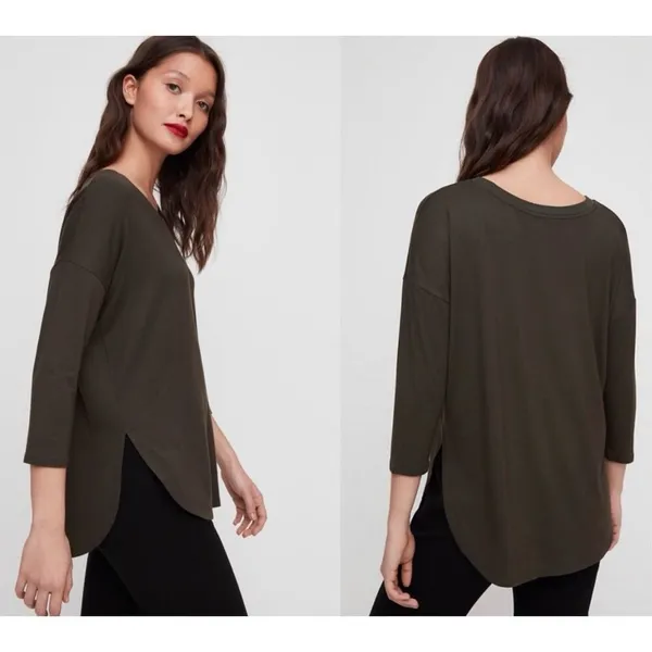 ✨Aritzia Babaton Norris Grey Sz Medium T-Shirt✨ - Image 10