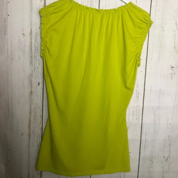 Loft Womens Elastic Sleeve Blouse Sz M - Image 10