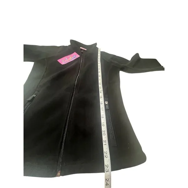 Elderado Black Fleece Jacket Sz XS Junior NWT - Image 7