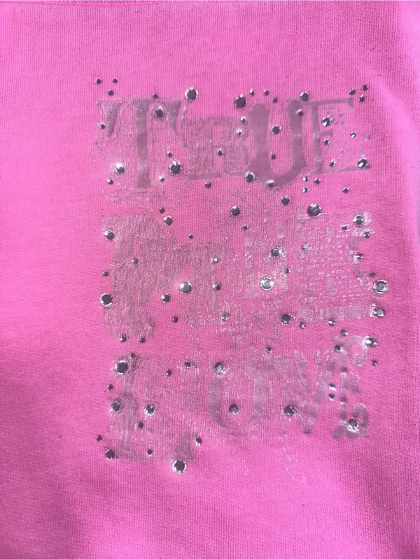 Vintage! 2000s Y2K VS PINK My Favorite Sequins Joggers! - Image 2