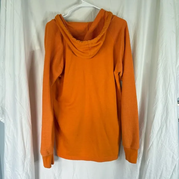 Woman’s Brainerd Minnesota International Raceway Orange Pullover Hoodie — XL - Image 4