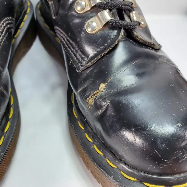 Dr. Martens Vintage England 8217 Lug Sole Platform Combat Y2k Boots‎ Uk 5 Us 7 - Image 7