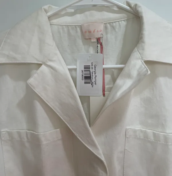 Boutique Romper White Size M - Image 2