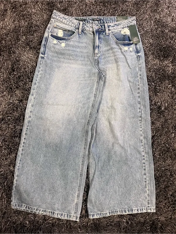 🌺Wild Fable Mid Rise Ultra Wide Leg Jeans Size 10 New🌺 - Image 4