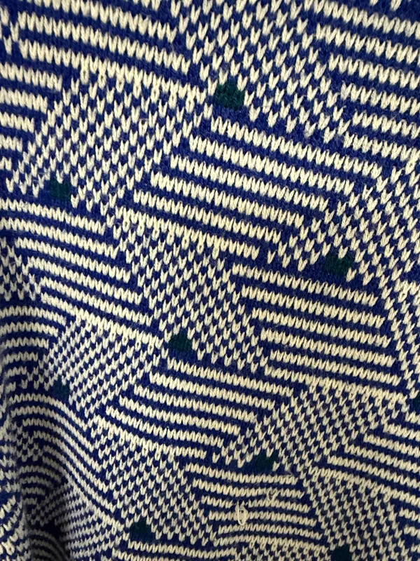 Vintage Repage Sweater Blue Size L - Image 4