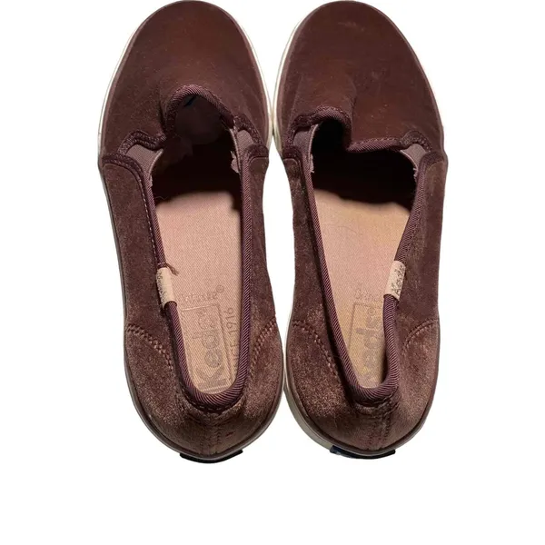 Keds Suede Slip On Sneakers Casual Comfort Walking Shoes Mauve‎ Size 8 - Image 8