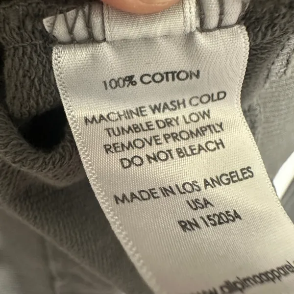 Jean + June Sweatshirt Womens Large Gray Girl Gang Graphic Pullover Cotton - Image 3