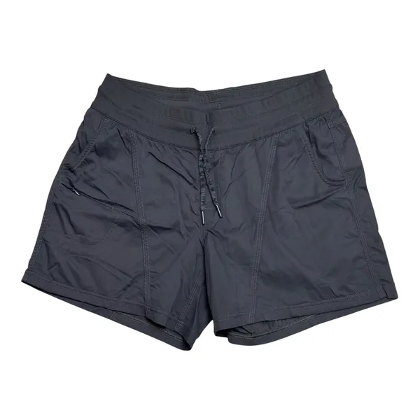 The North Face Shorts Womens L‎ Black Nylon Elastic Waist 8 Inseam Hiking Gym - Image 4