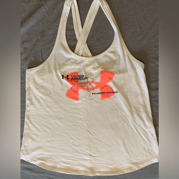 Under Armour blurred logo overlay Tank Top - Image 3