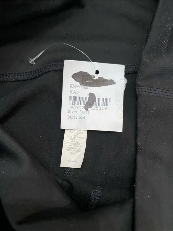 NWT Z by Zella Women's High-Waist Black Performance Leggings - Image 3
