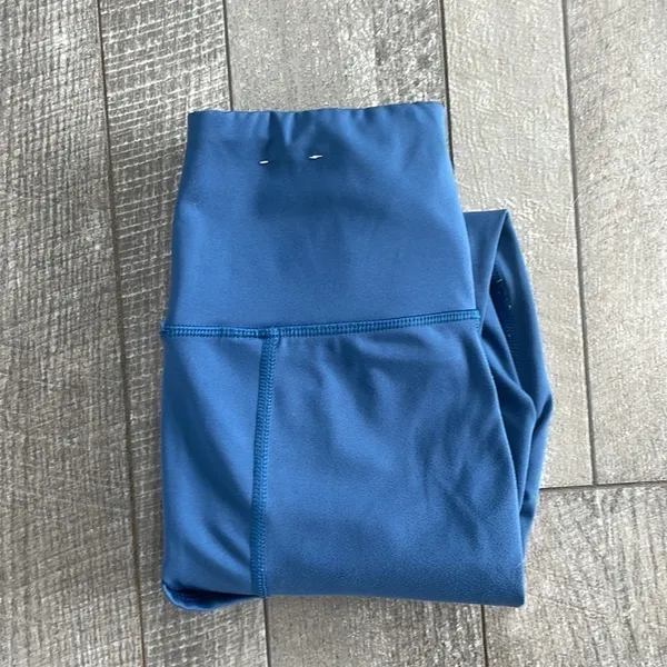 American Eagle Size Small Blue High-Waisted Leggings - Image 8