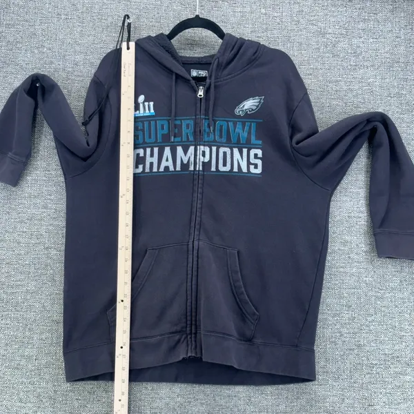 Fanatics‎ Philadelphia Eagles Hoodie Black LG - Image 13