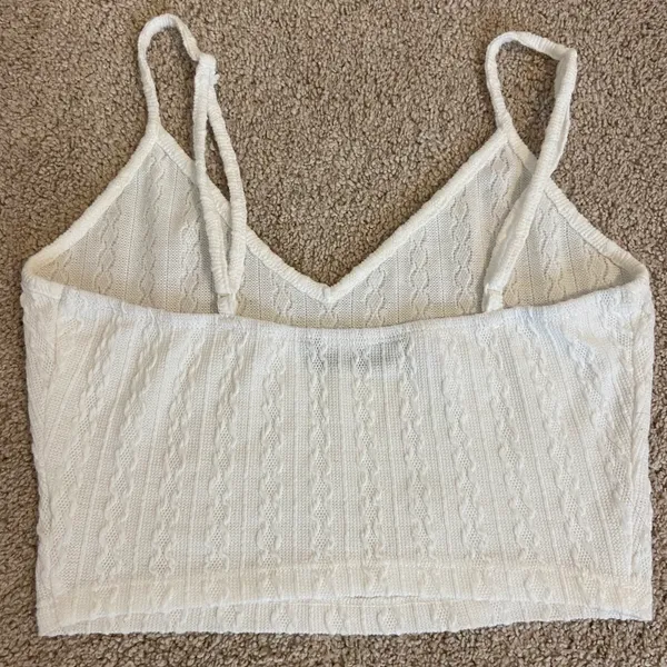 white sweater tank Size XS - Image 2