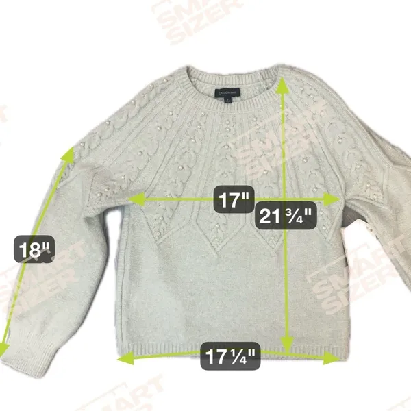 NWT PEARL BEADED CABLE KNIT SWEATER Mint Green‎ Quiet Luxury Old Money Coquette - Image 5