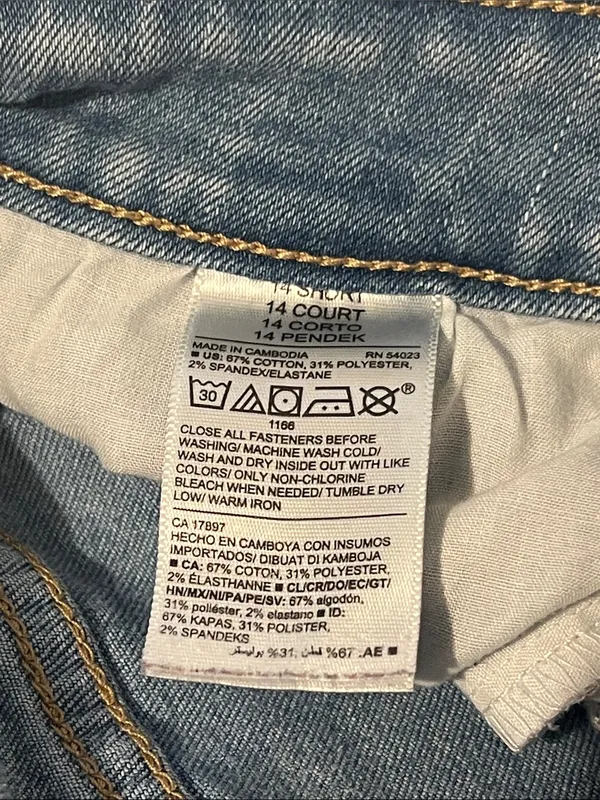Old Navy Kicker Bootcut Light Blue Denim Jeans - Image 9