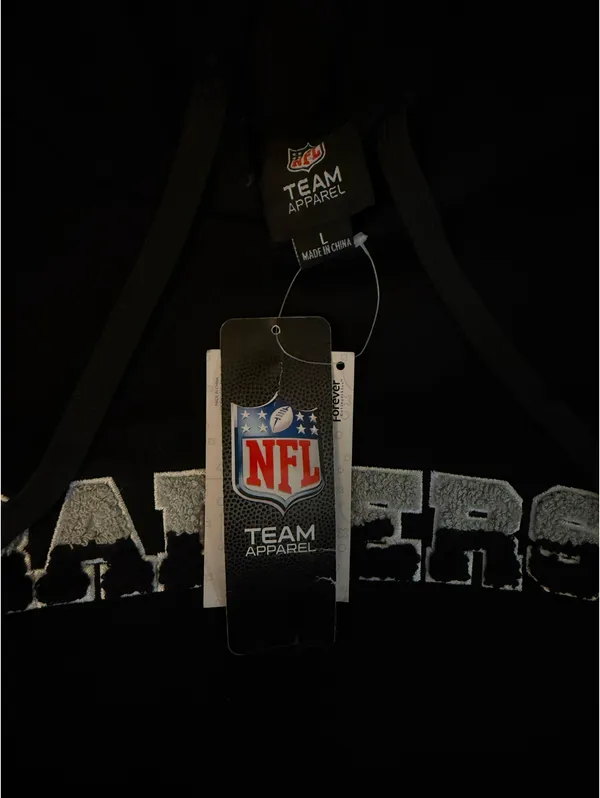 National Football League Team Apparel Raiders Crop NFL Women’s hoodie - Image 2