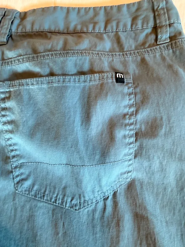 TravisMathew Men’s Performance Golf Pants Blue Stretch Casual 5 Pocket - Image 4