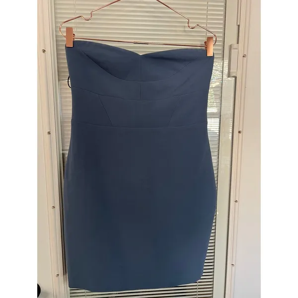 LIKELY Strappless Dress Size 10 Blue‎ Mini Womens - Image 7
